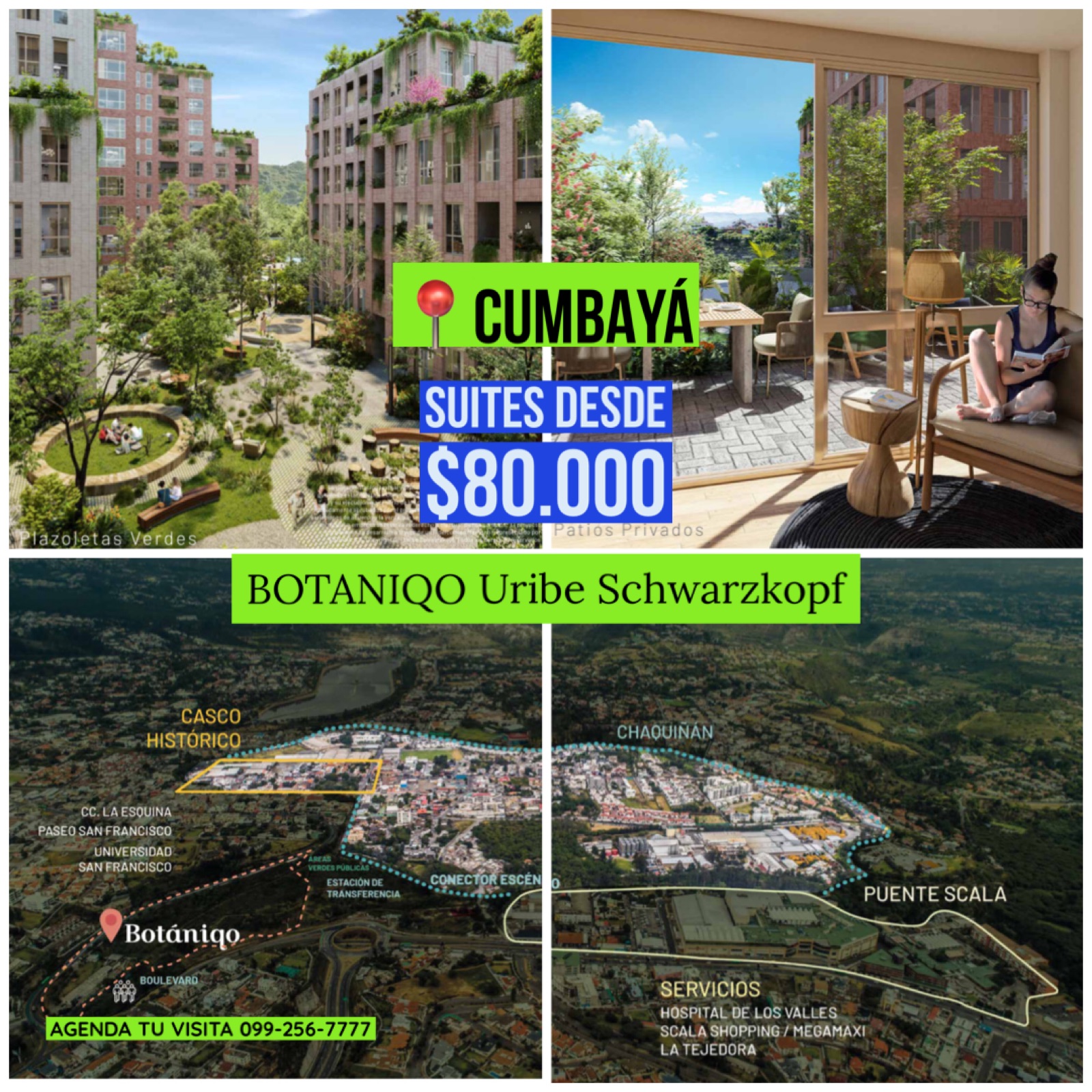 Venta departamento en Cumbayá * junto a la universidad USFQ