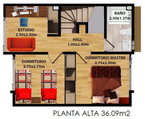 OPORTUNIDAD Casa en Venta de 2 Habitaciones más Estudio - Miranda - Los Chillos