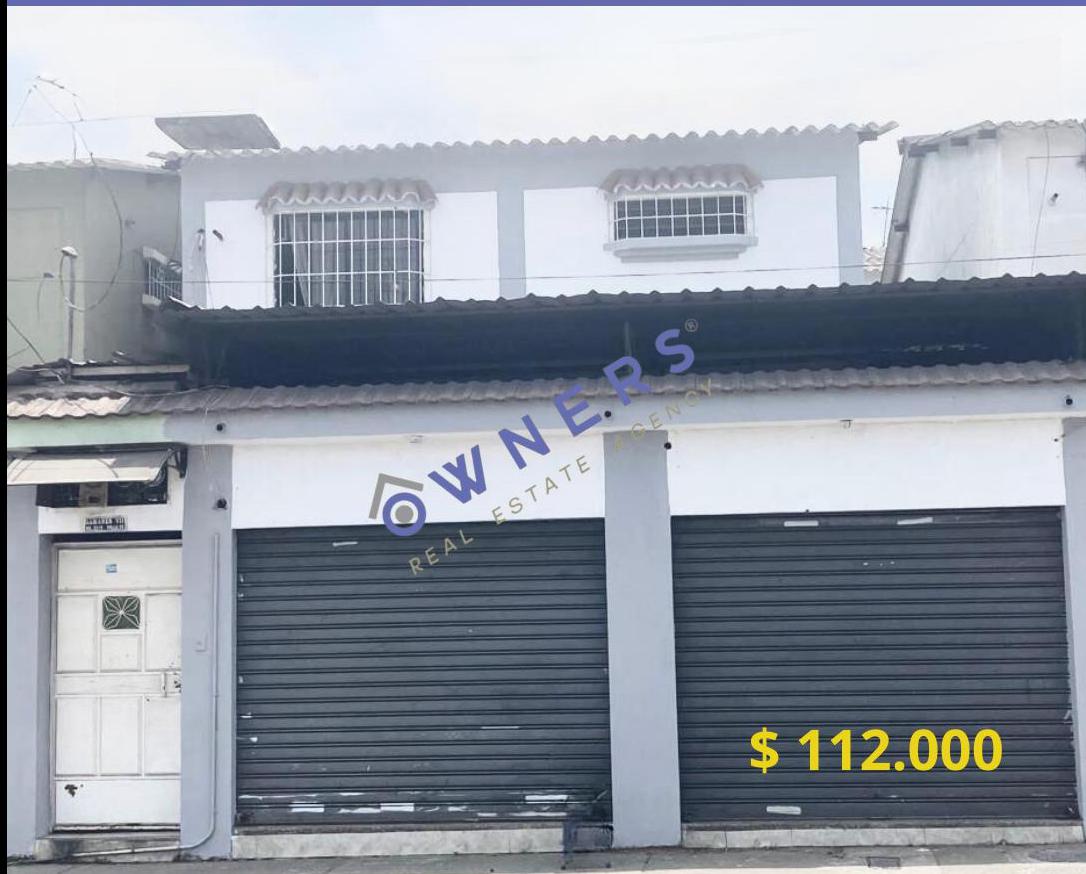 VENTA CASA RENTERA   CON 2 LOCALES COMERCIALES  SAMANES 7 FCO DE ORELLANA  (JLR)