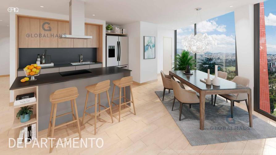 Venta de Departamento en La Carolina -  EPIQ  OF