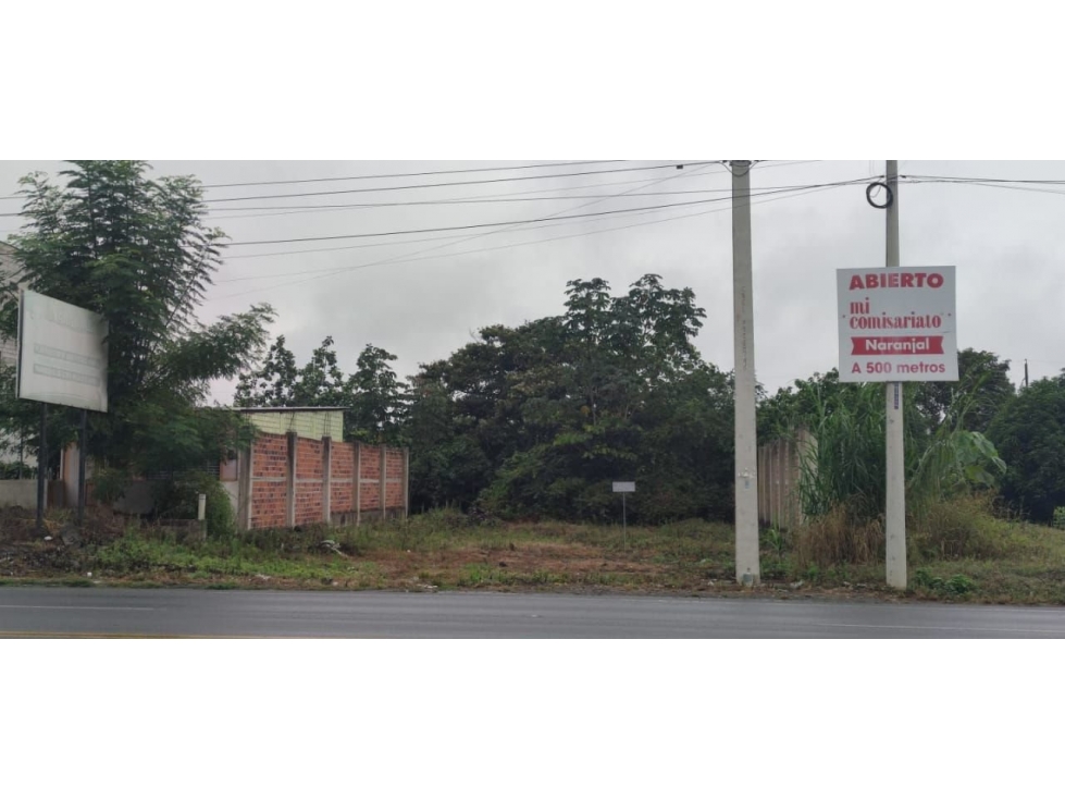 Terreno de Venta, Vía Principal de Naranjal, Guayas